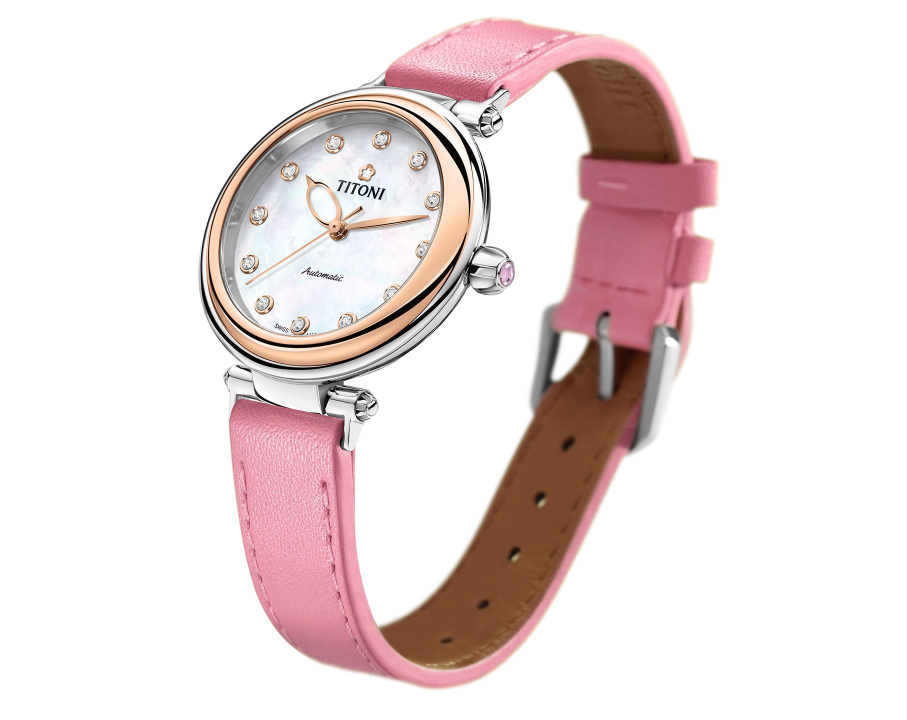 Titoni Miss Lovely  MOP Dial 33.5 mm Automatic Watch For Women - 3