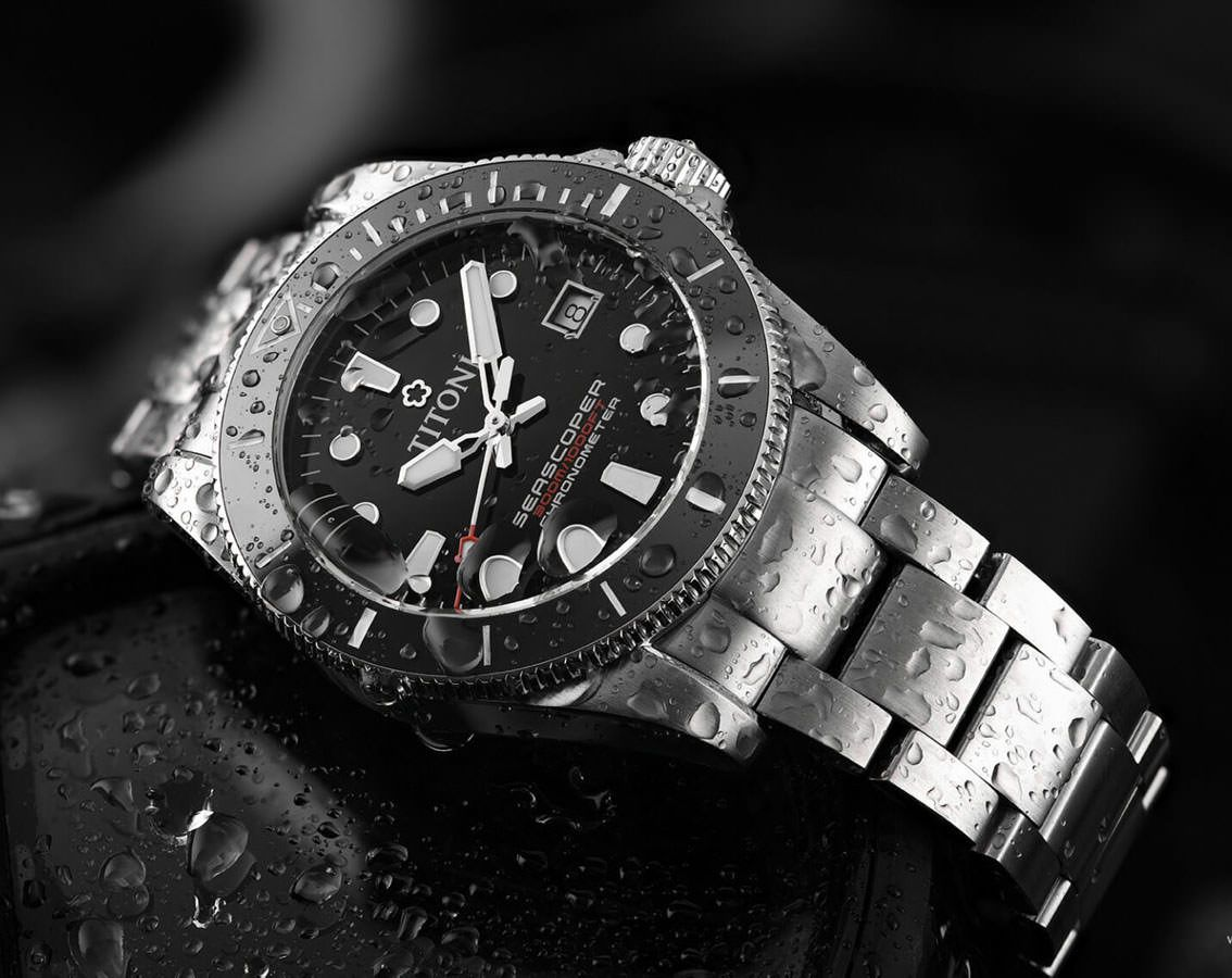Titoni Seascoper Automatic Watch | 83300 S-BK-702