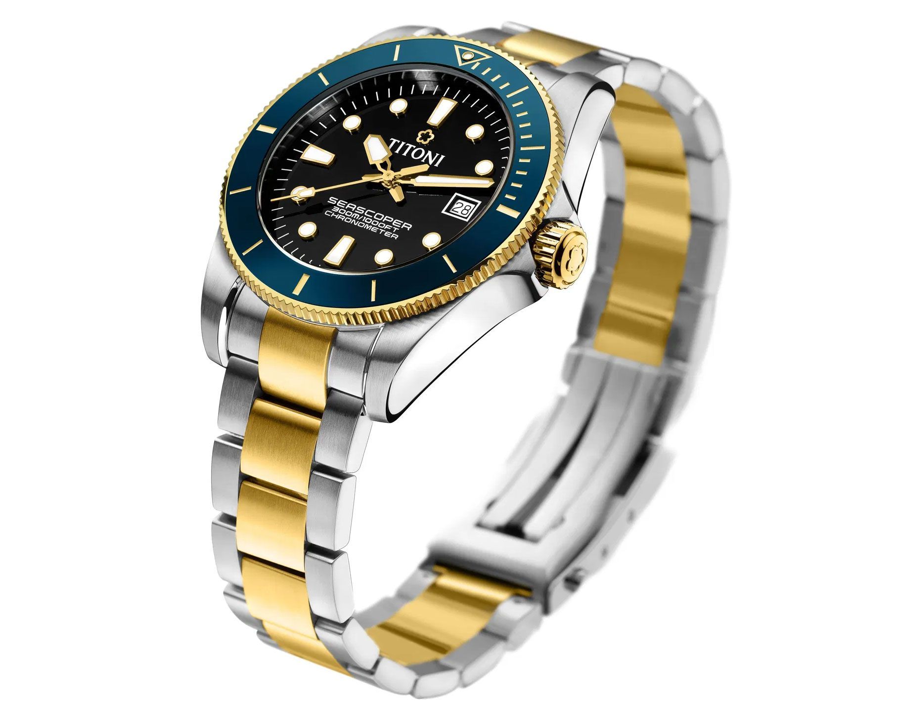 Titoni Seascoper Seascoper 300 Black Dial 42 mm Automatic Watch For Men - 3