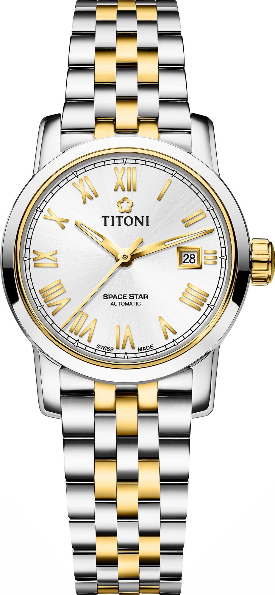 Titoni  28 mm Watch in Silver Dial For Women - 1