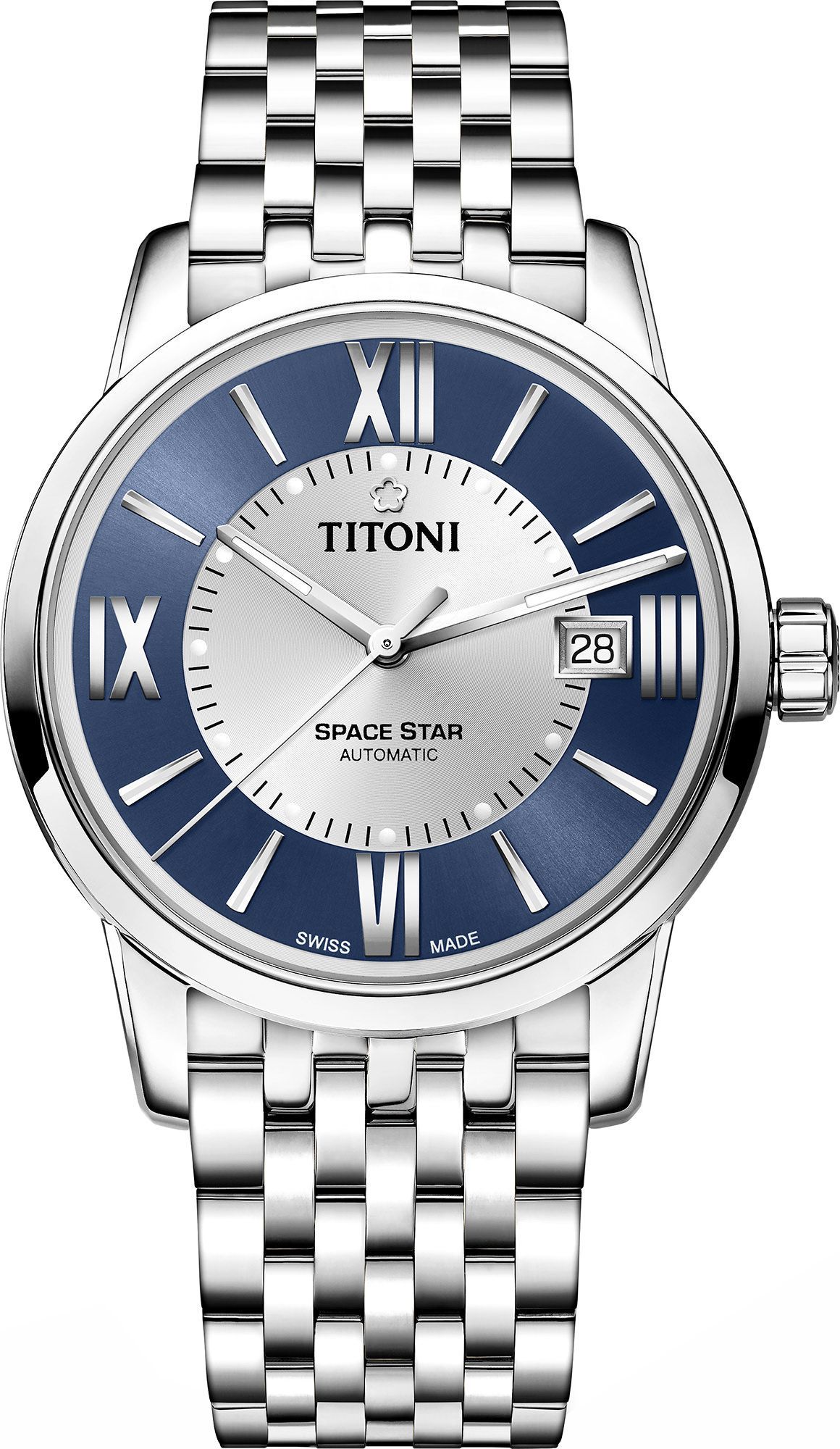 Titoni Space Star  Multicolor Dial 40 mm Automatic Watch For Men - 1