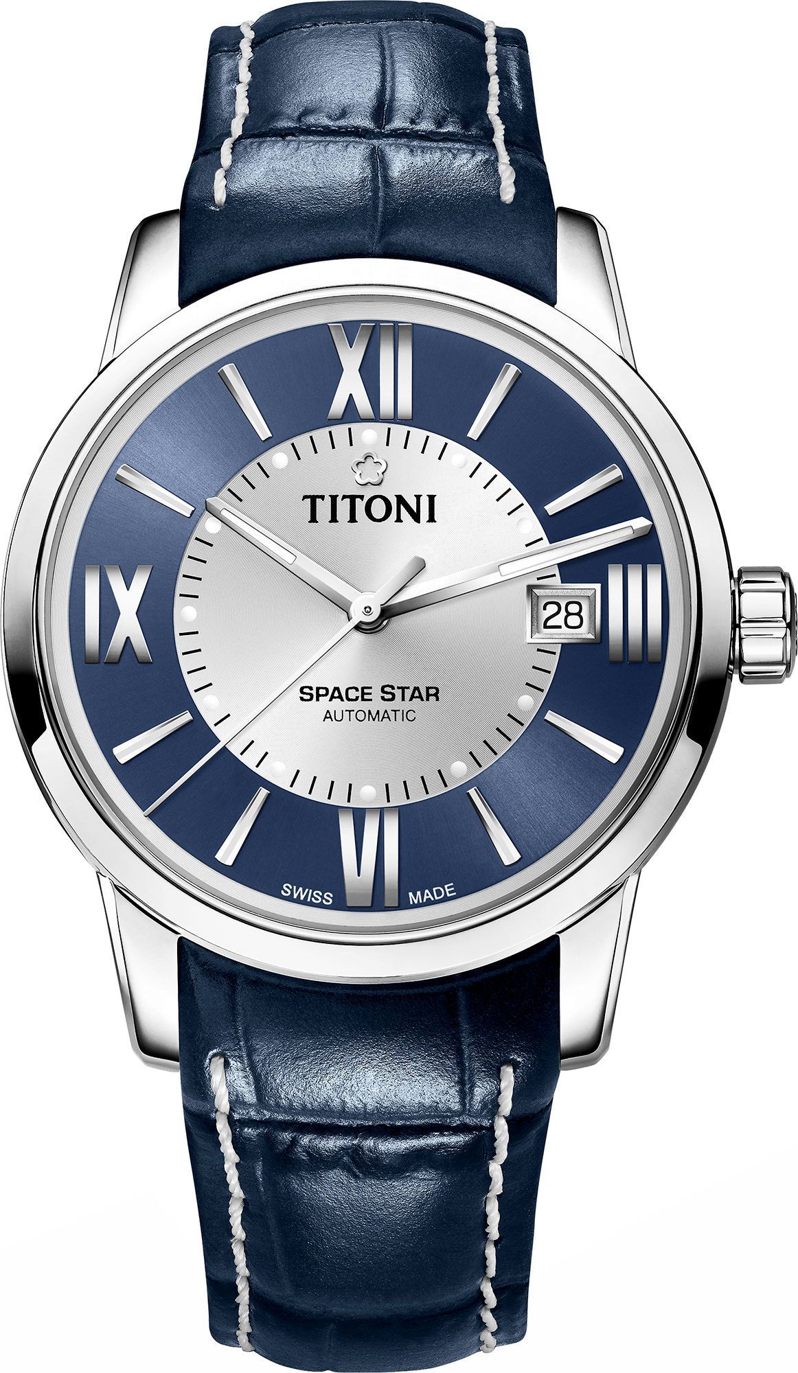 Titoni Space Star  Multicolor Dial 40 mm Automatic Watch For Men - 1
