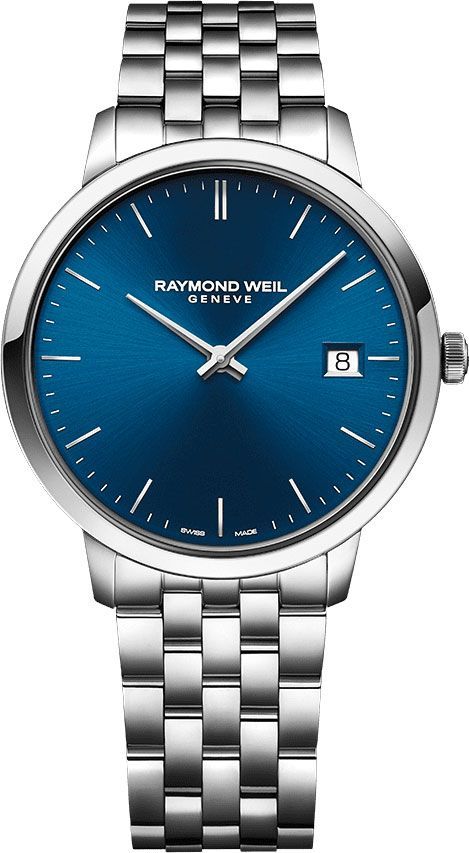 Raymond Weil  42 mm Watch in Blue Dial For Men - 1