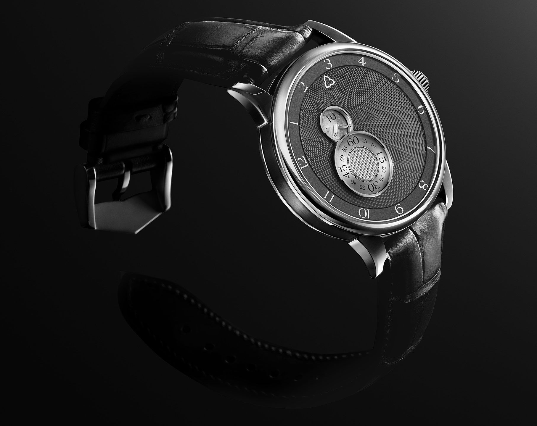 Trilobe Nuit Fantastique  Grey Dial 40.5 mm Automatic Watch For Men - 6