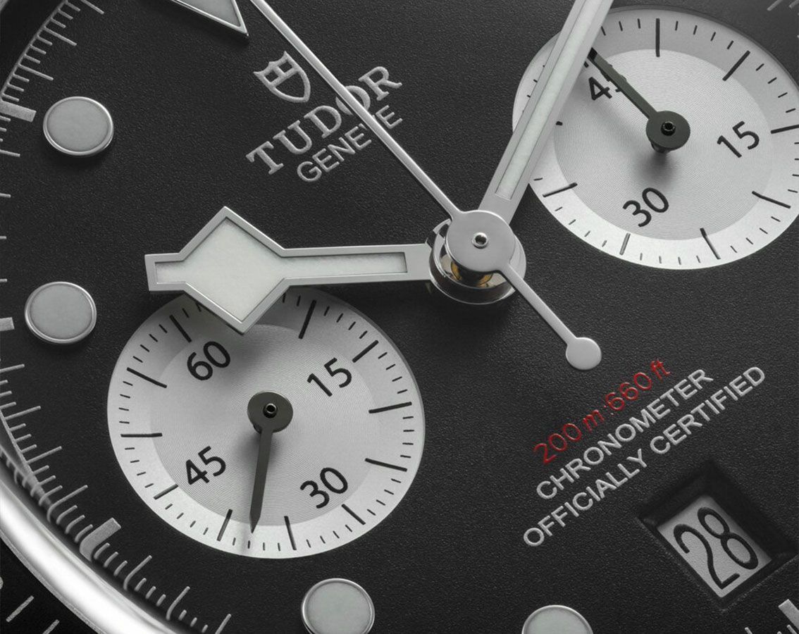 Tudor Black Bay Black Bay Chrono Black Dial 41 mm Automatic Watch For Unisex - 2