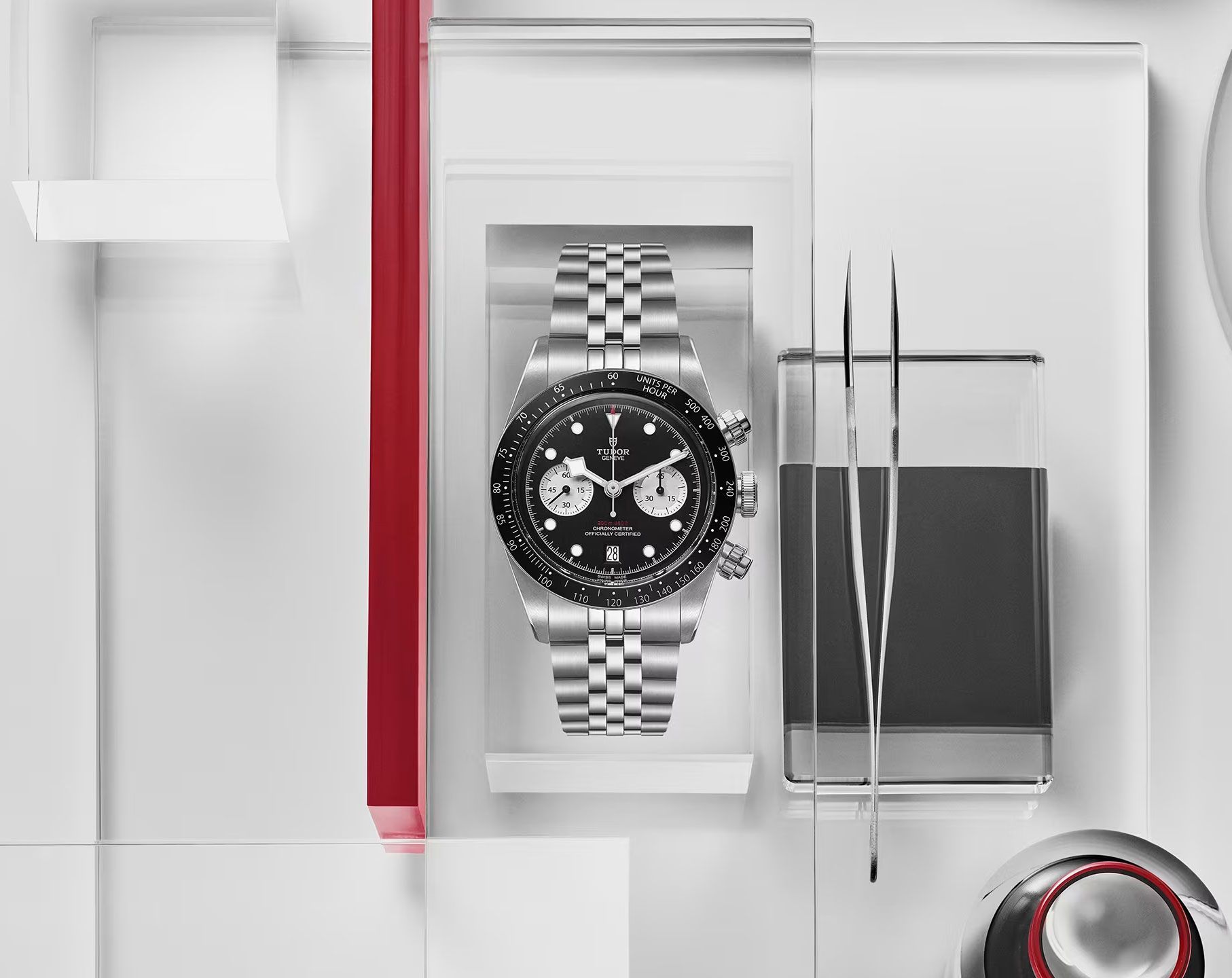 Tudor Black Bay Black Bay Chrono Black Dial 41 mm Automatic Watch For Unisex - 2