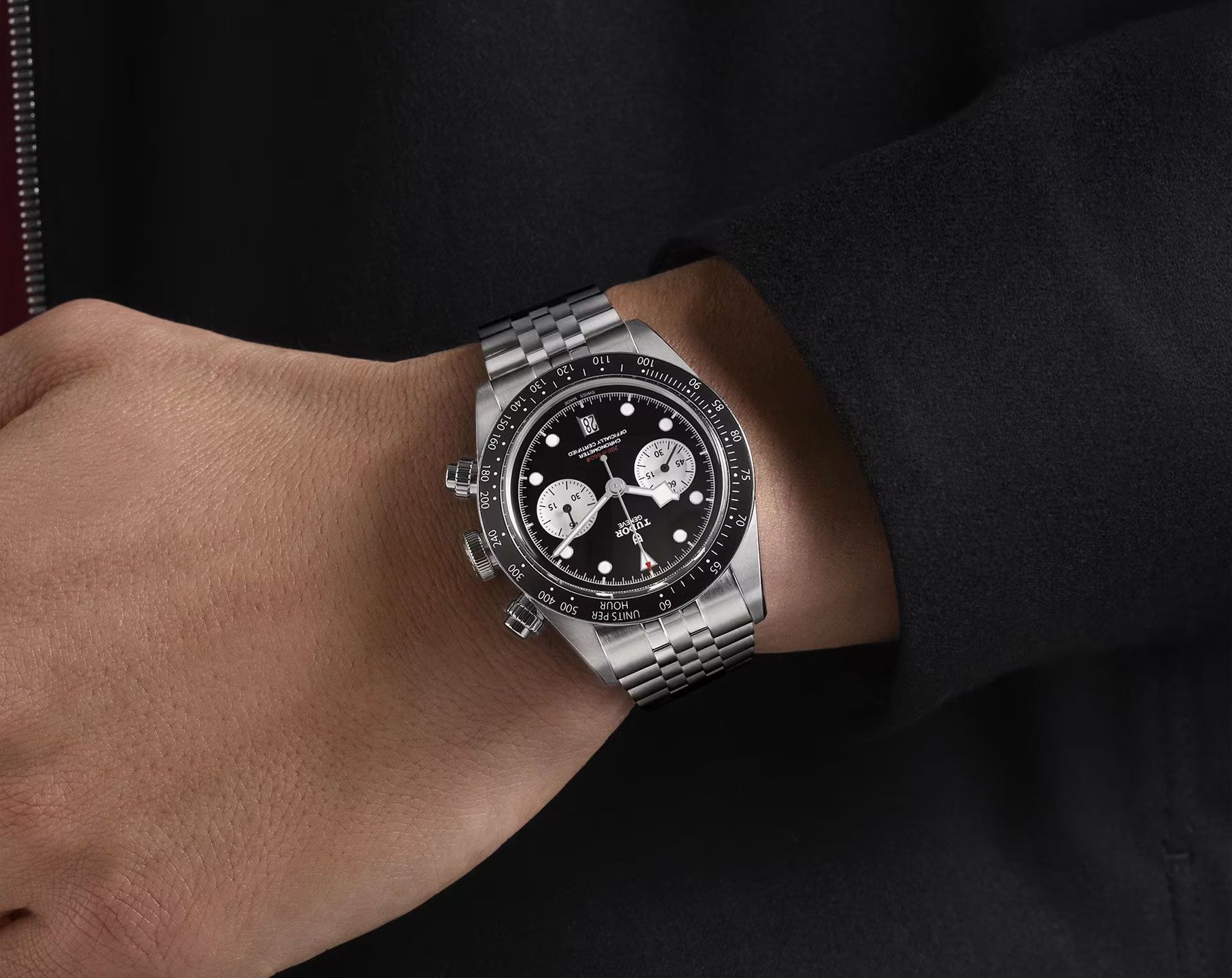 Tudor Black Bay Black Bay Chrono Black Dial 41 mm Automatic Watch For Unisex - 4