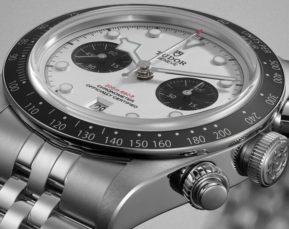 Tudor Black Bay Black Bay Chrono White Dial 41 mm Automatic Watch For Unisex - 7