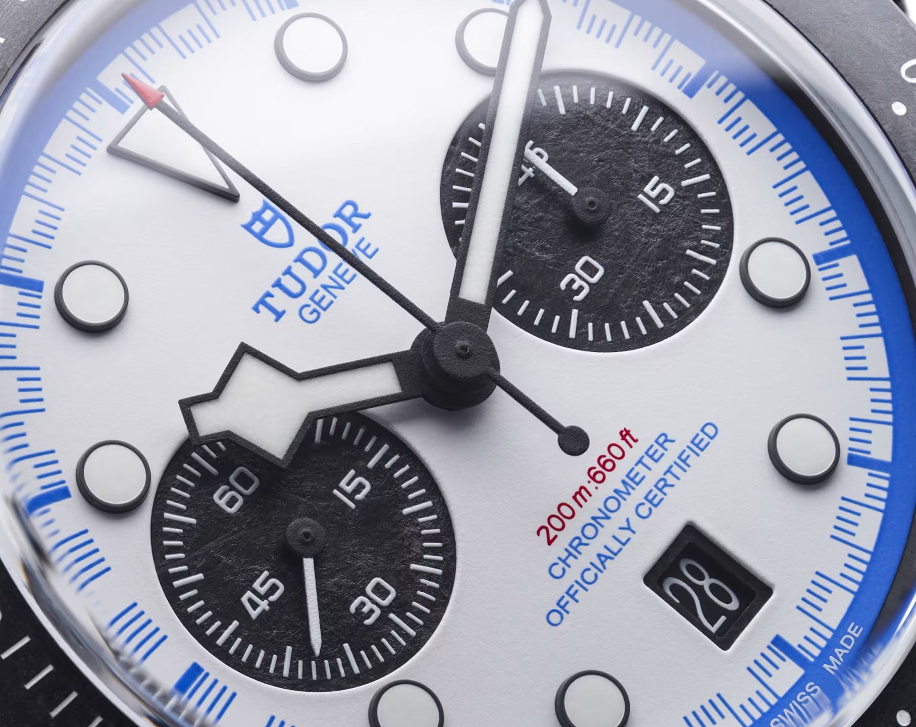 Tudor Black Bay Automatic Men Watches in Round case White Dial