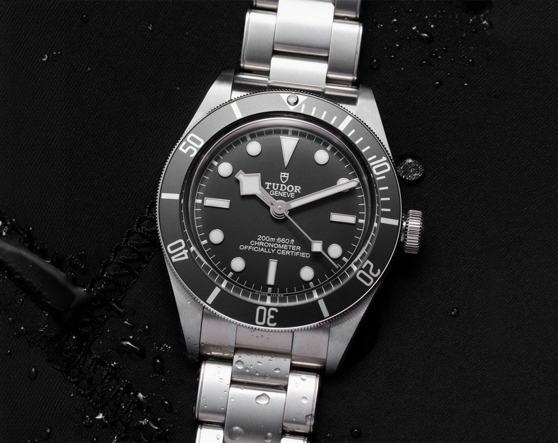 Tudor Black Bay  Black Dial 41 mm Automatic Watch For Men - 5