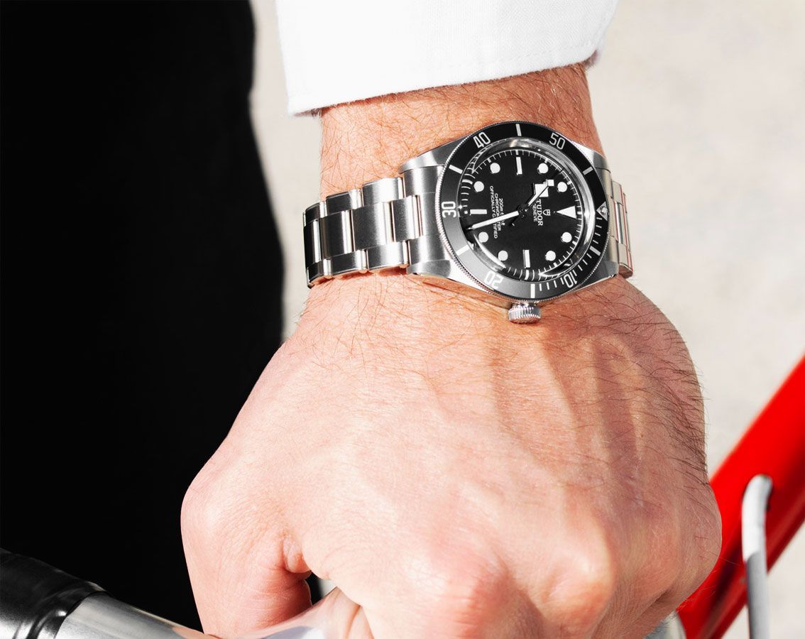 Tudor Black Bay  Black Dial 41 mm Automatic Watch For Men - 7
