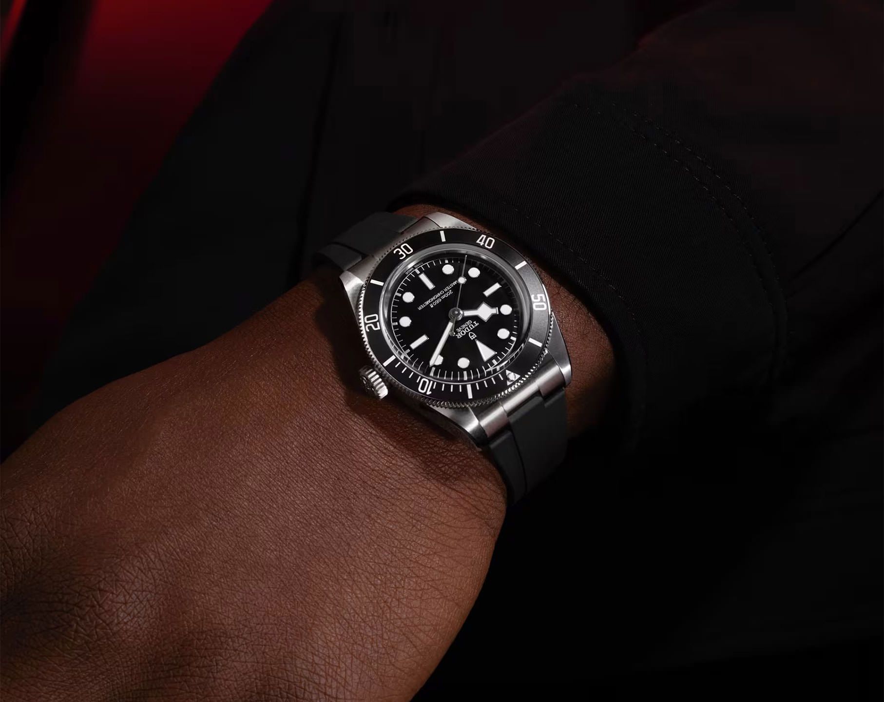 Tudor Black Bay  Black Dial 41 mm Automatic Watch For Men - 5