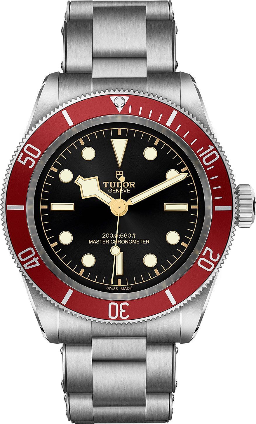 Tudor Black Bay  Black Dial 41 mm Automatic Watch For Men - 1
