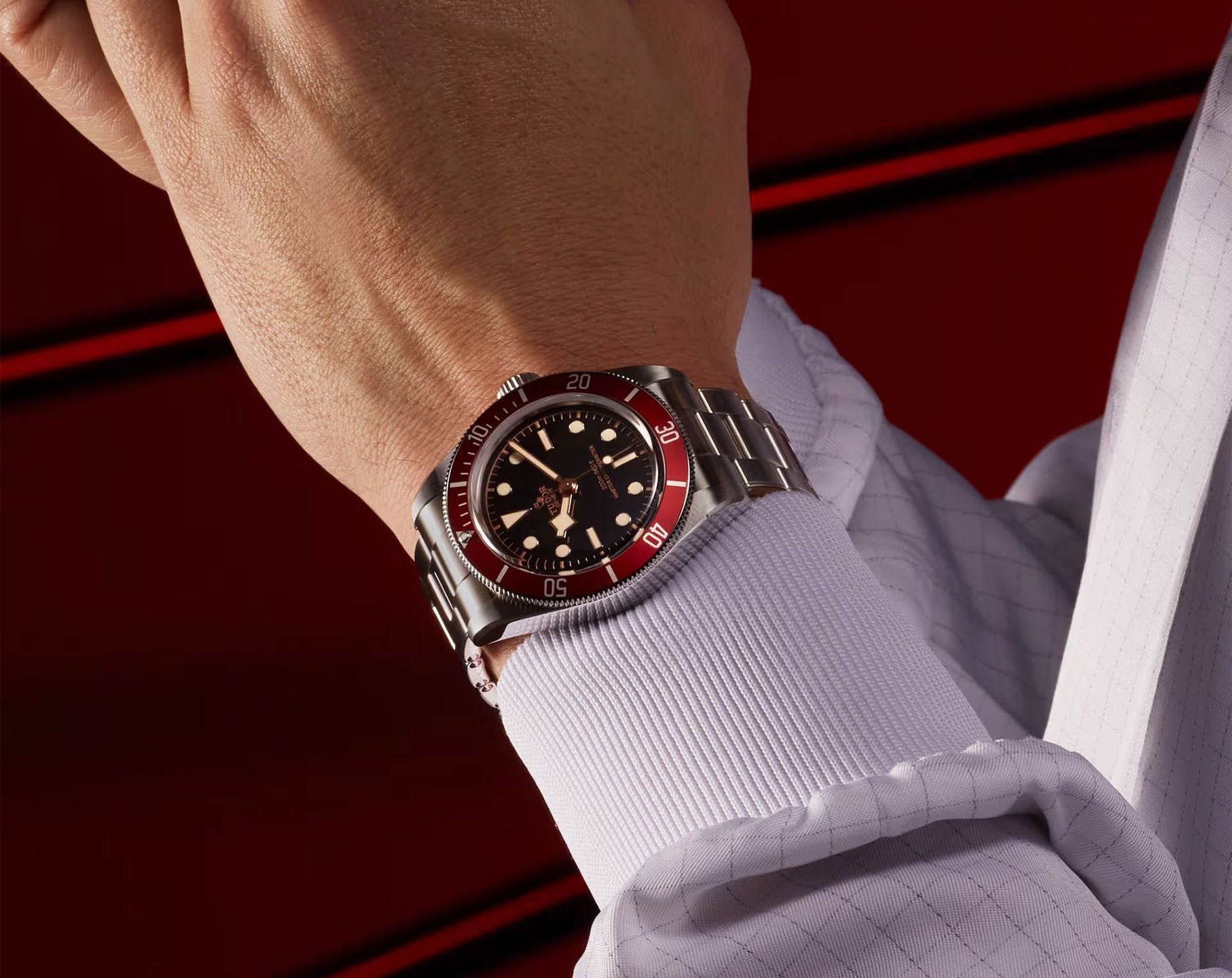 Tudor Black Bay  Black Dial 41 mm Automatic Watch For Men - 5