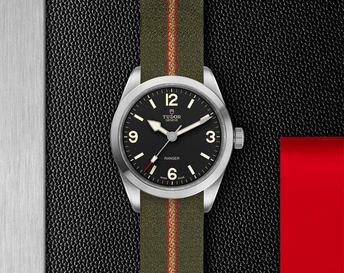 Tudor Ranger 39 mm Watch in Black Dial