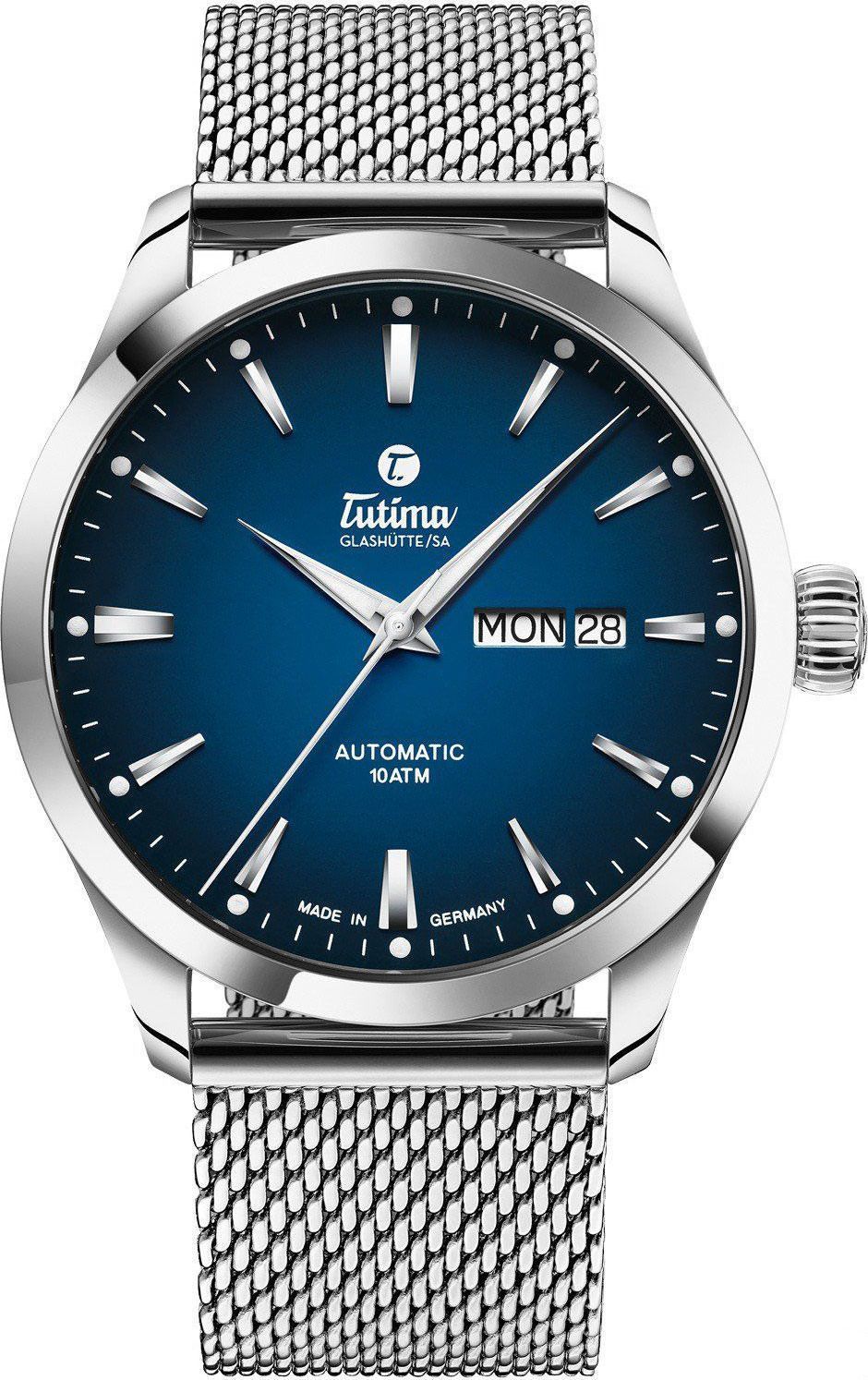 Tutima Glashütte  41 mm Watch in Blue Dial For Men - 1