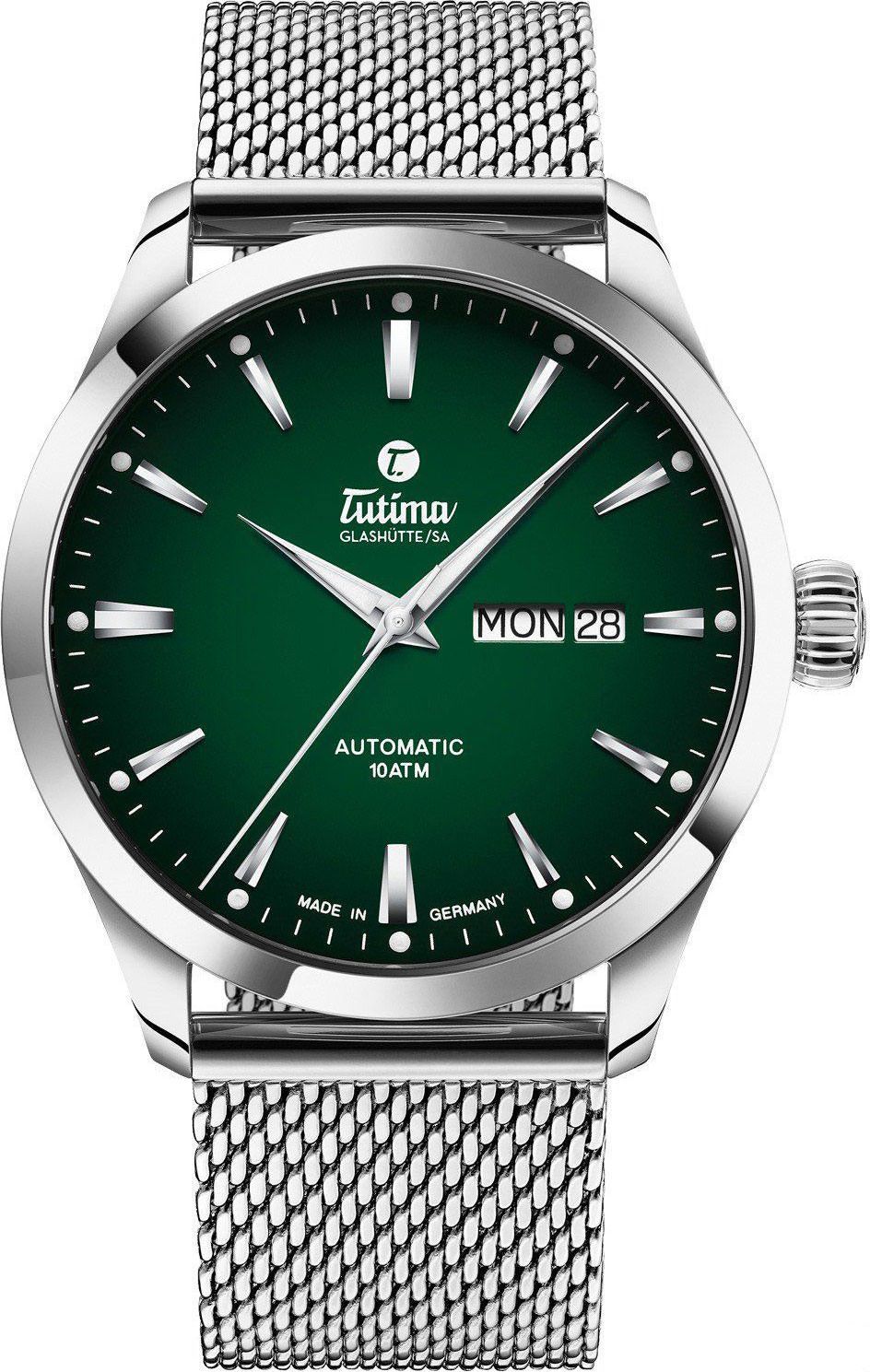 Tutima Glashütte Sky  Green Dial 41 mm Automatic Watch For Men - 1