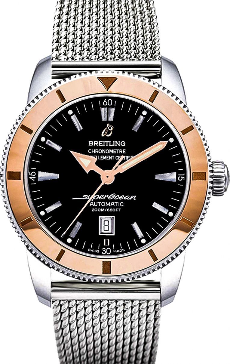 Breitling Superocean Heritage Superocean Heritage 46 Black Dial 46 mm Automatic Watch For Men - 1