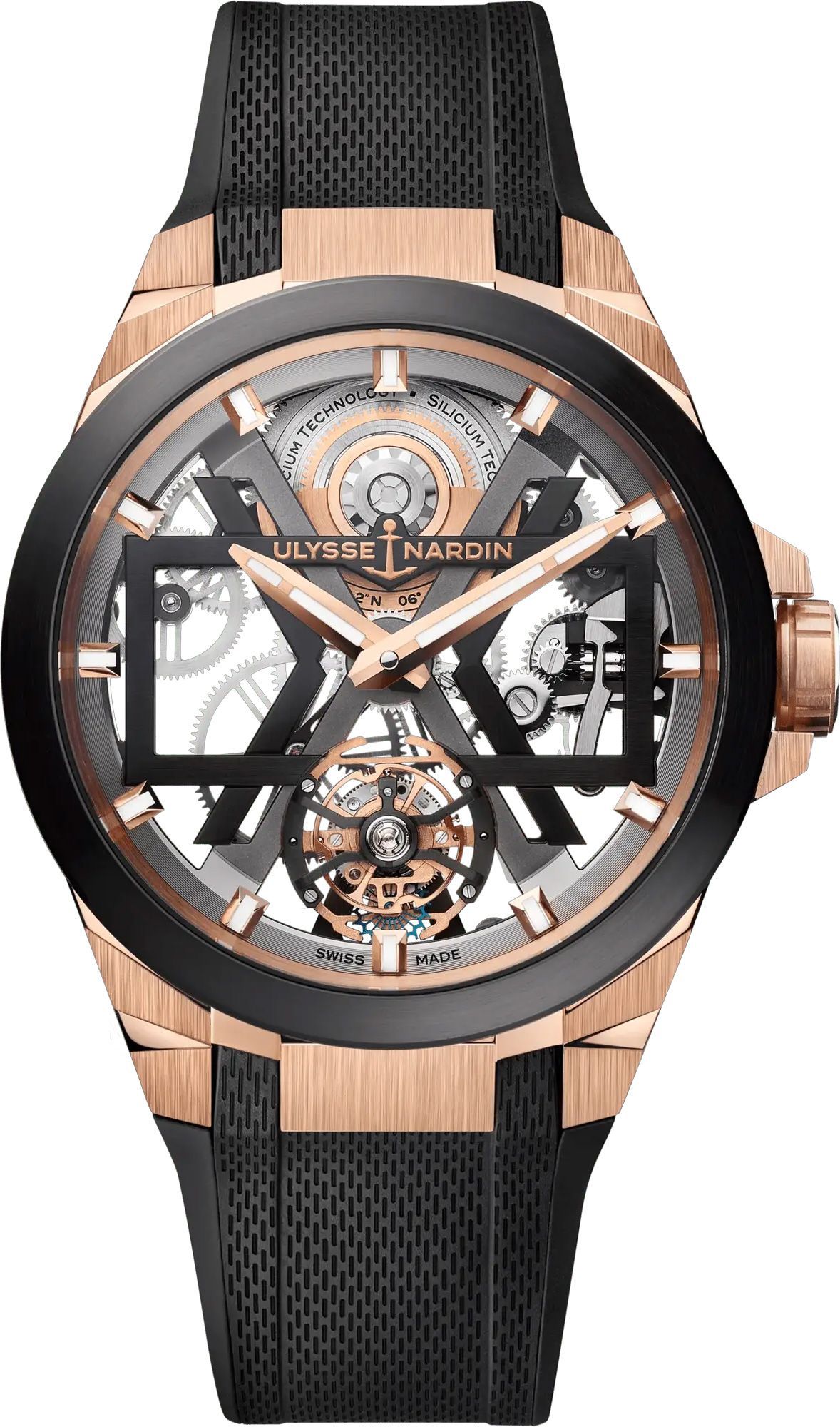Ulysse Nardin Blast Blast Tourbillon Skeleton Dial 45 mm Automatic Watch For Men - 1