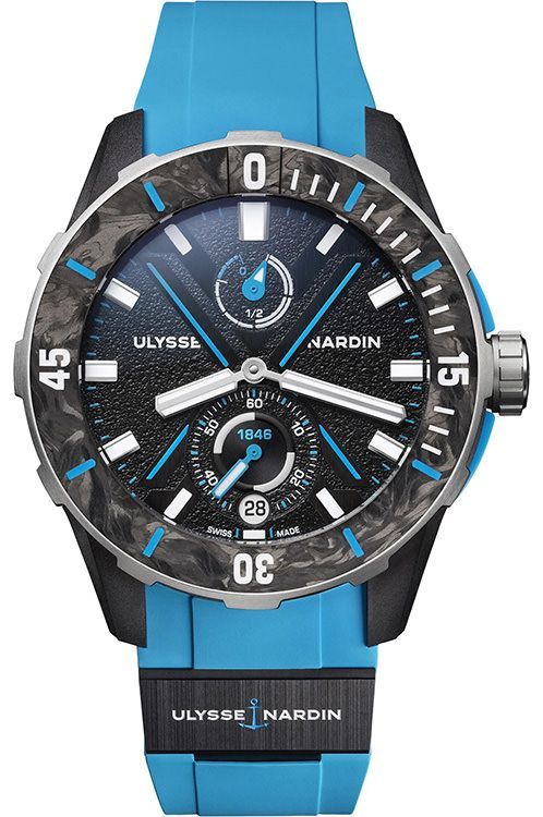 Ulysse Nardin Diver X 44 mm Watch in Black Dial