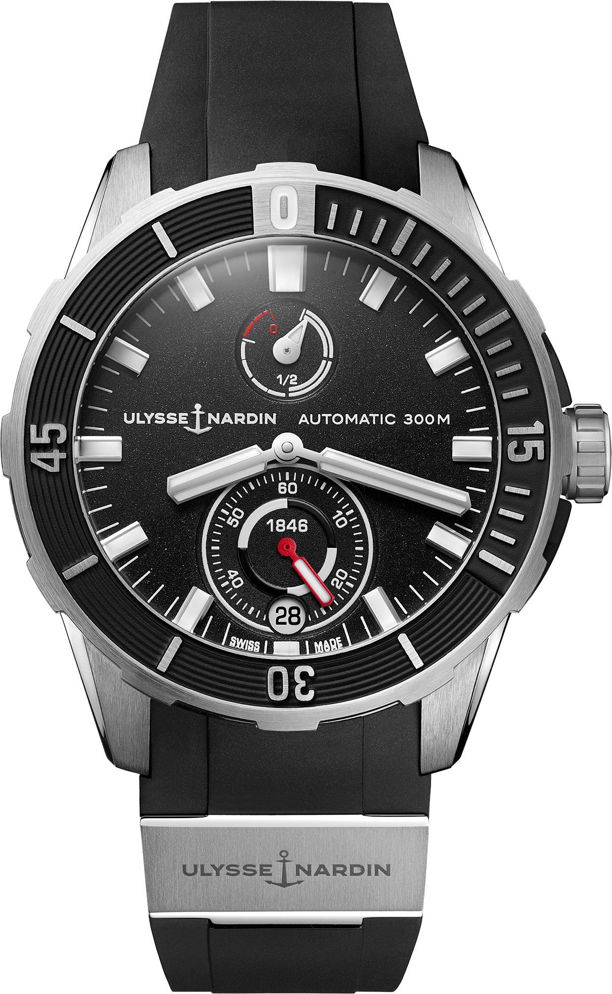Ulysse Nardin Diver Diver 44mm Black Dial 44 mm Automatic Watch For Men - 1