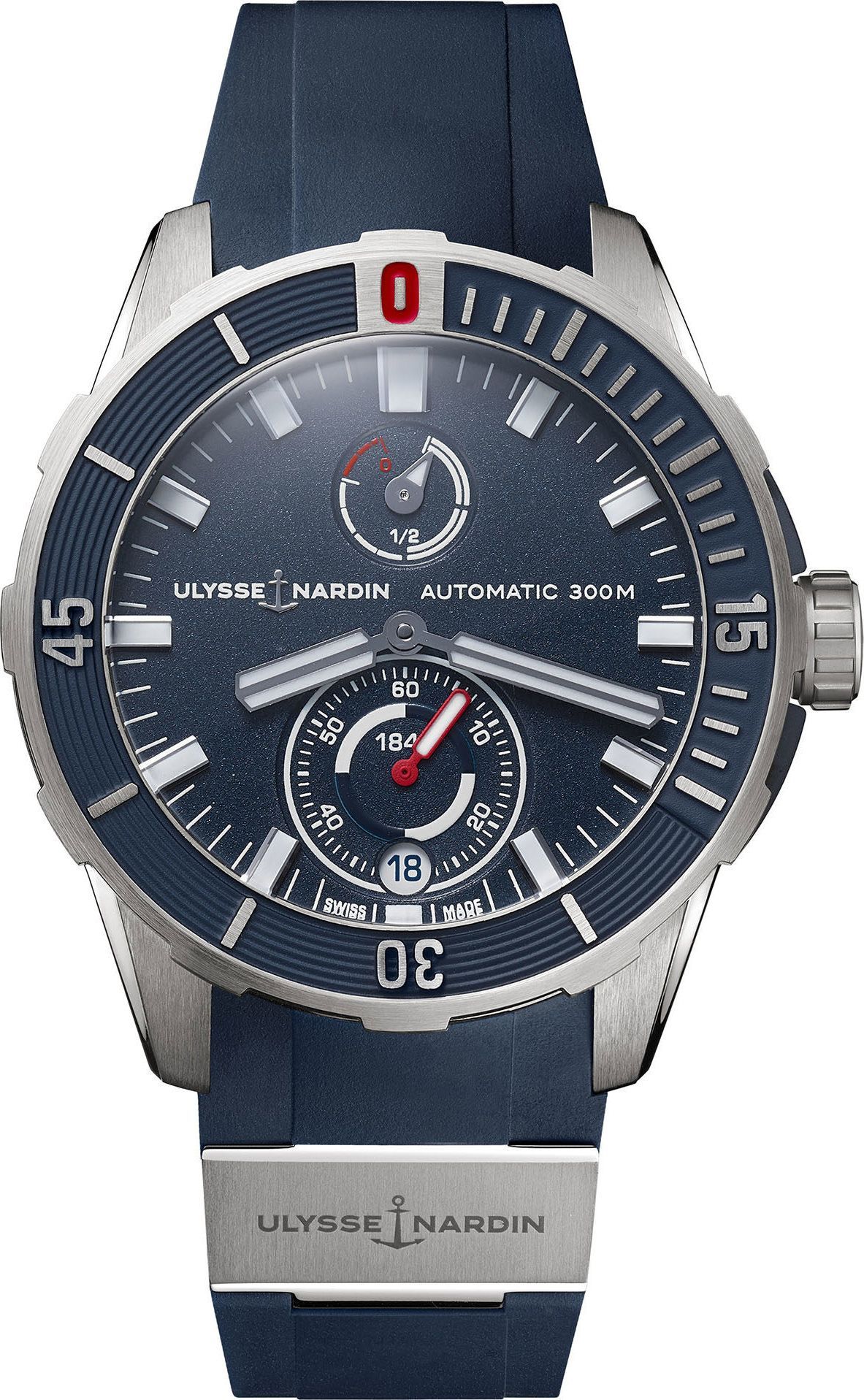 Ulysse Nardin Diver Diver 44mm Blue Dial 44 mm Automatic Watch For Men - 1