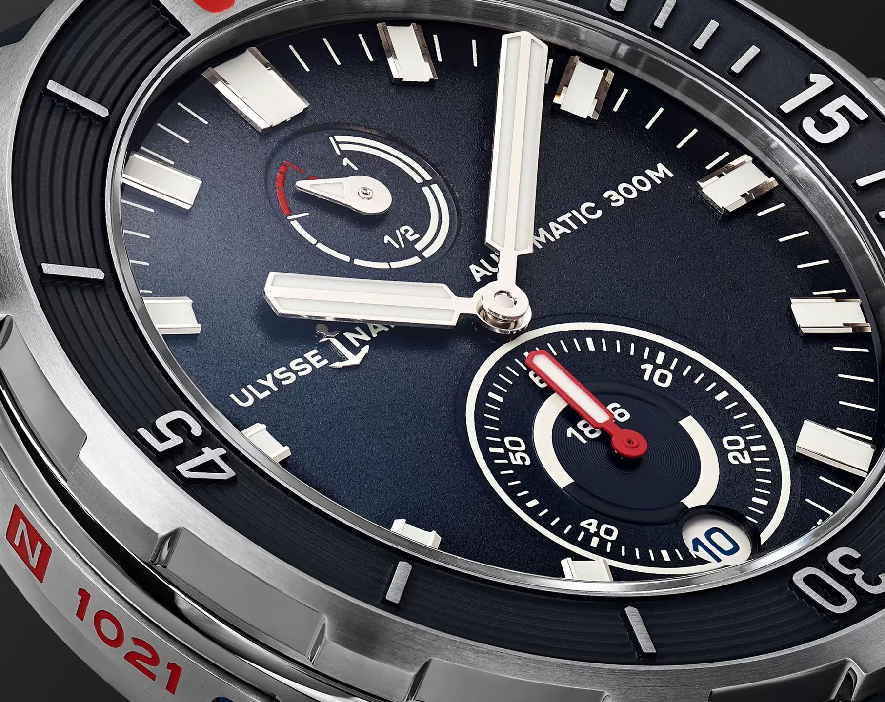 Ulysse Nardin Diver Diver 44mm Blue Dial 44 mm Automatic Watch For Men - 4