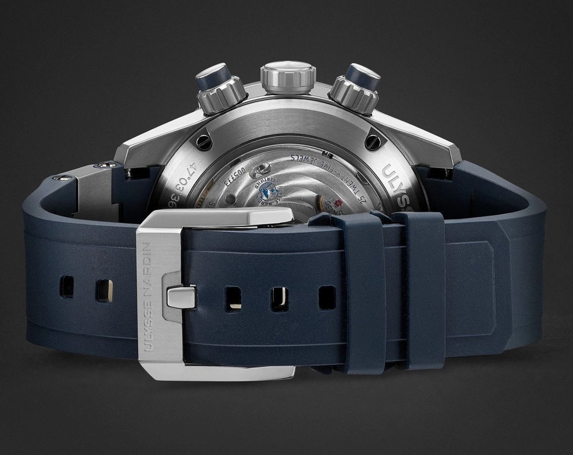 Ulysse Nardin Diver Diver Chronograph Blue Dial 44 mm Automatic Watch For Men - 5