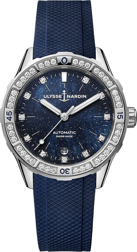 Ulysse Nardin Diver Diver 39mm Blue Dial 39 mm Automatic Watch For Women - 1