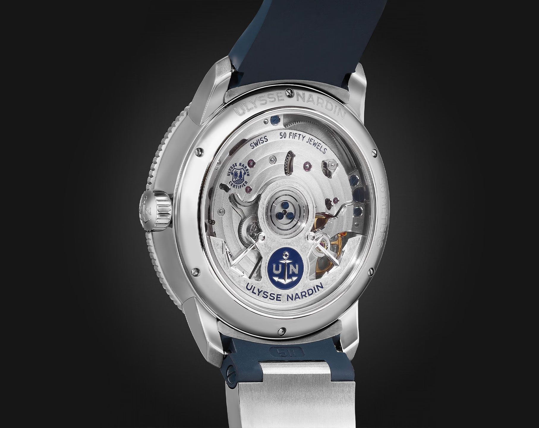 Ulysse Nardin Marine Marine Torpilleur Blue Dial 42 mm Automatic Watch For Men - 2