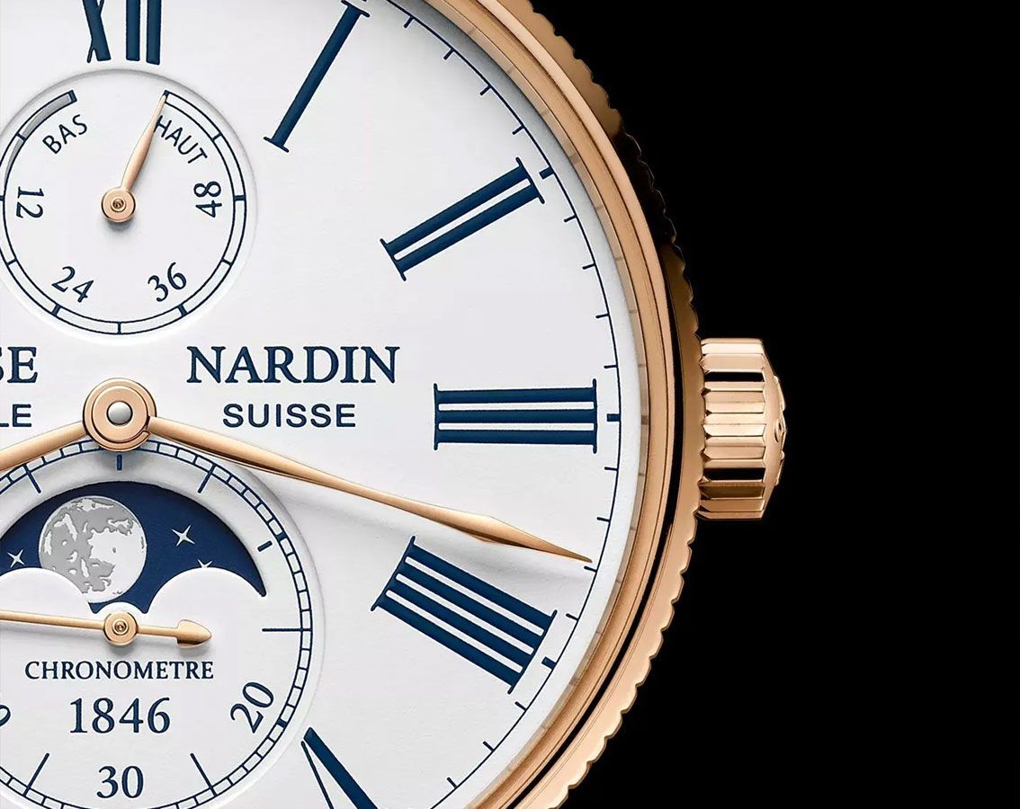 Ulysse Nardin Marine Torpilleur Moonphase White Dial 42 mm Automatic Watch For Men - 4
