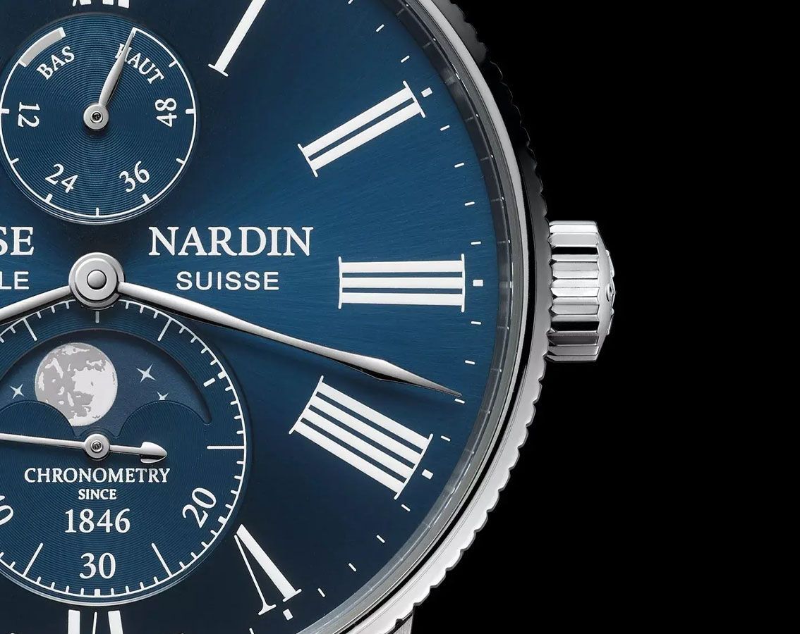 Ulysse Nardin Marine Torpilleur Moonphase Blue Dial 42 mm Automatic Watch For Men - 4