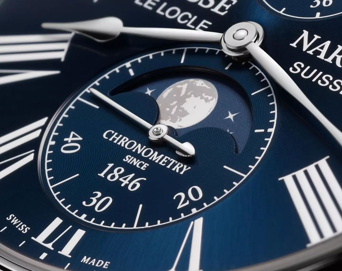 Ulysse Nardin Marine Torpilleur Moonphase Blue Dial 42 mm Automatic Watch For Men - 5
