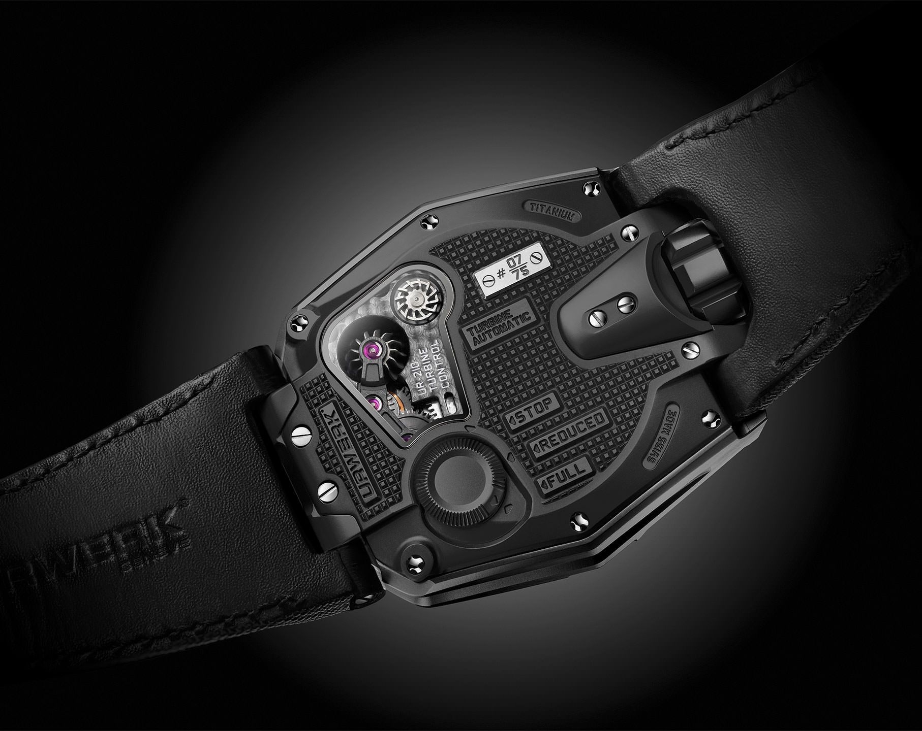 Urwerk UR-210 43.8 mm Watch in Skeleton Dial