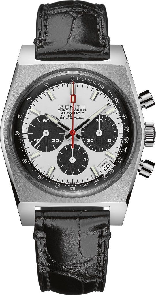 Zenith Revival 37 mm Watch in White Dial For Men - 1
