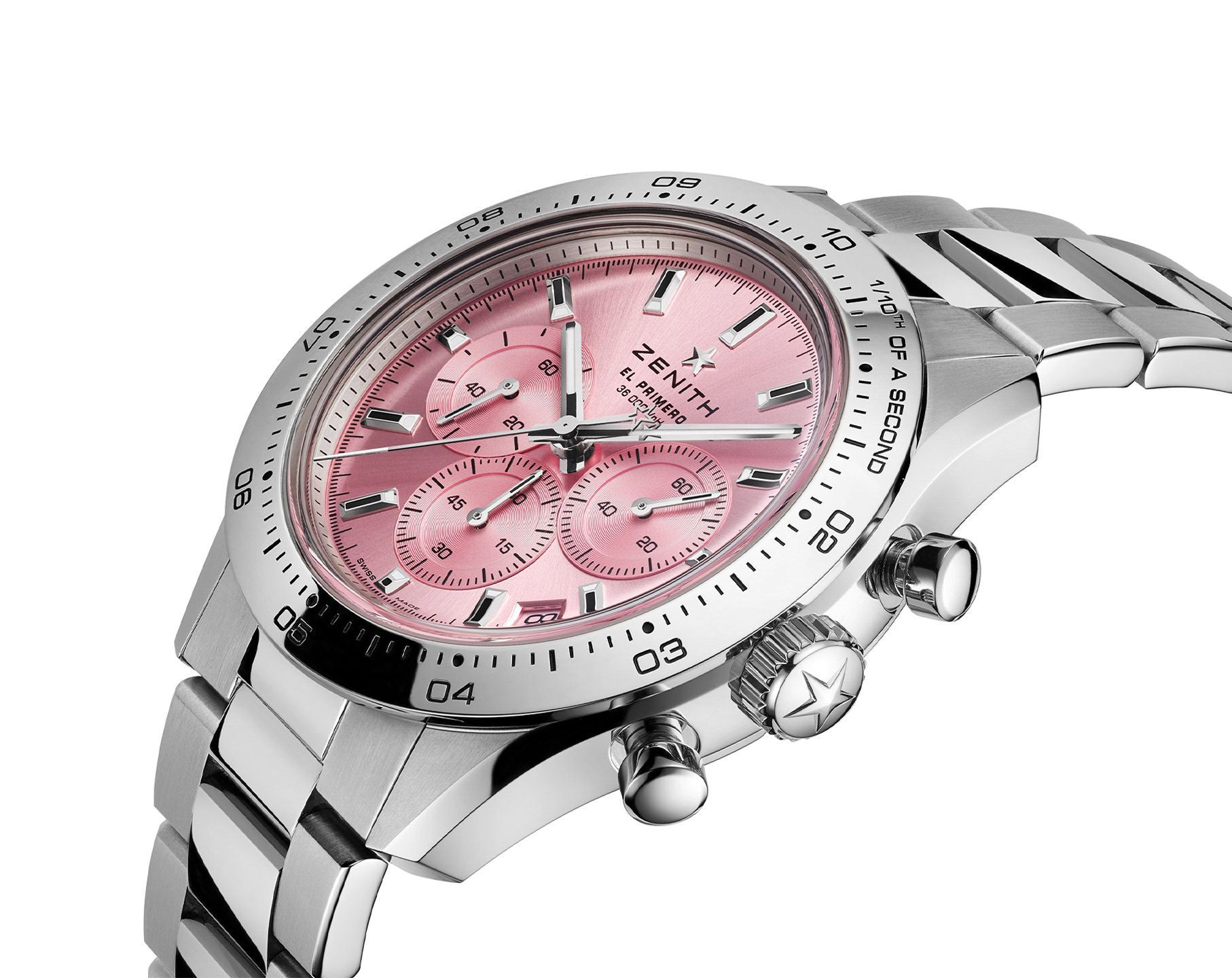 Zenith Chronomaster Sport Pink Dial 41 mm Automatic Watch For Unisex - 2