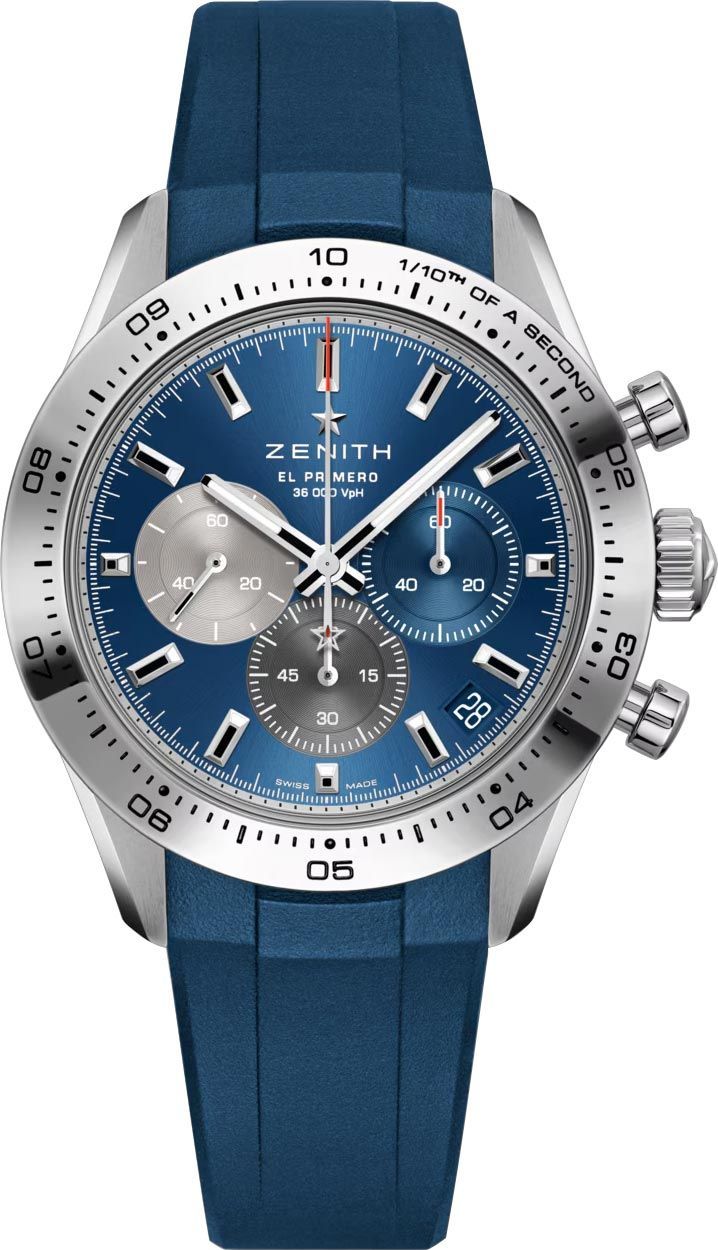 Zenith Chronomaster Sport Blue Dial 41 mm Automatic Watch For Men - 1