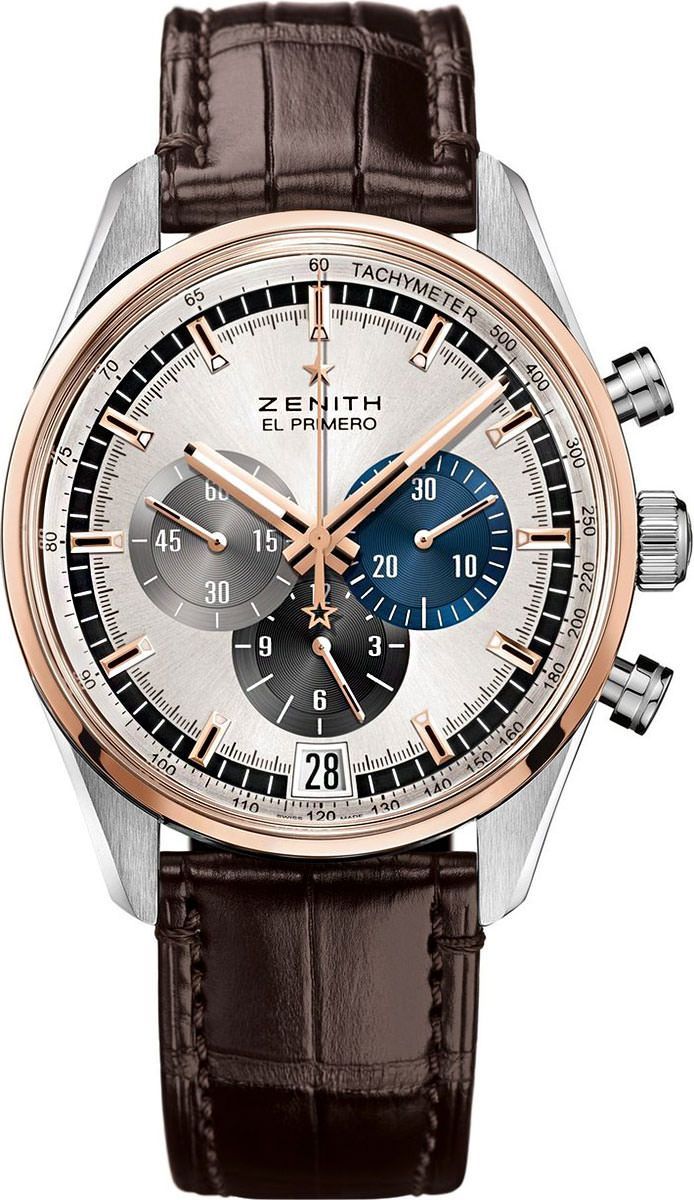 Zenith Chronomaster El Primero Silver Dial 42 mm Automatic Watch For Men - 1