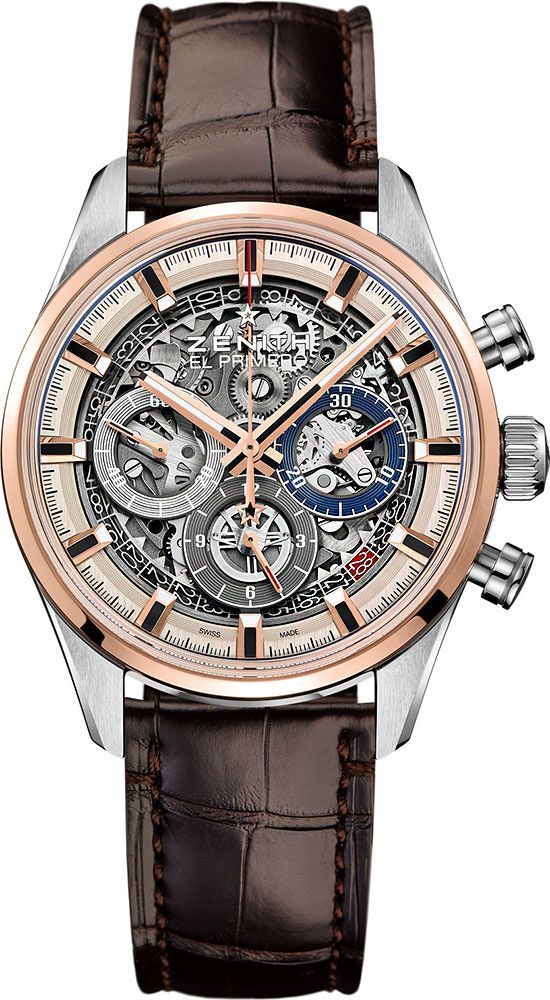 Zenith El Primero Full Open 38 mm Watch in Skeleton Dial