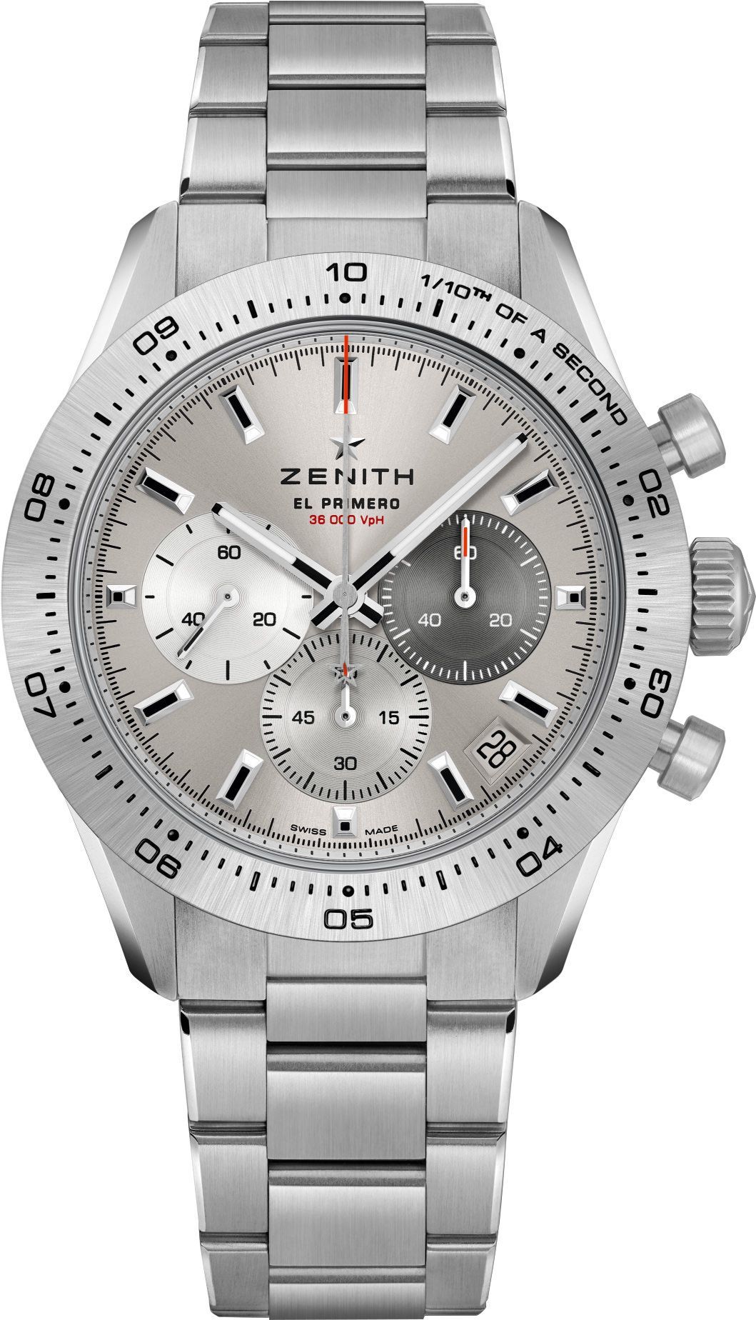 Zenith Chronomaster Sport Grey Dial 41 mm Automatic Watch For Unisex - 1