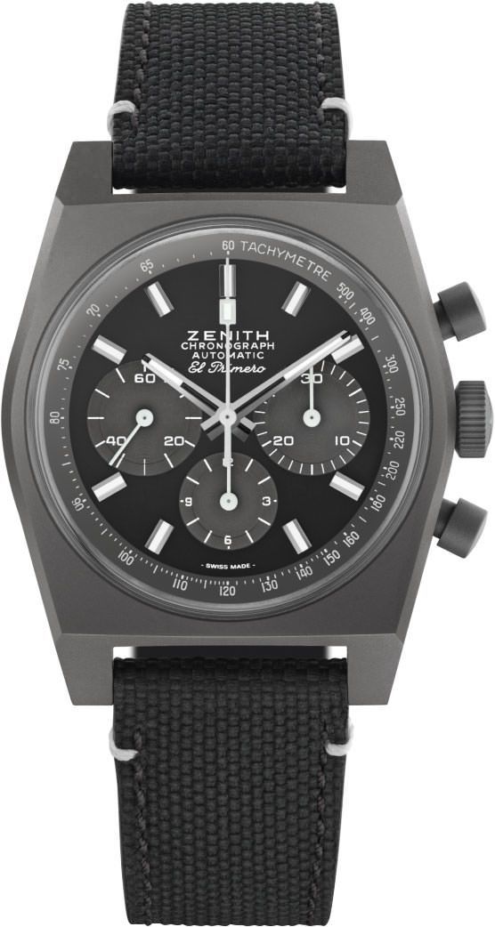 Zenith Chronomaster Revival Black Dial 37 mm Automatic Watch For Unisex - 1