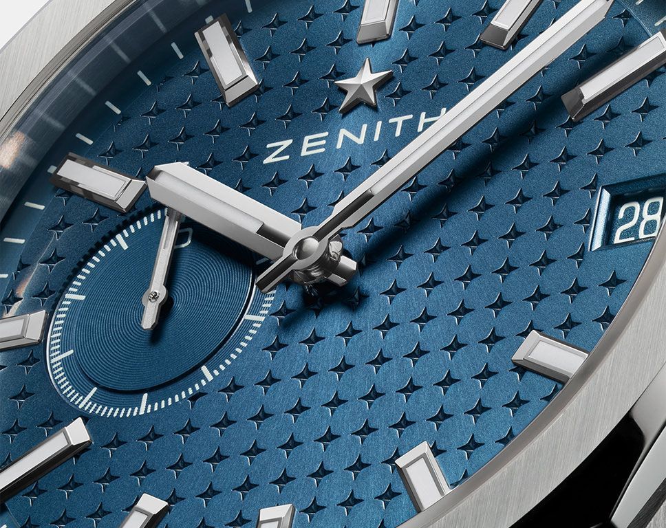 Zenith Defy Skyline Blue Dial 41 mm Automatic Watch For Unisex - 6