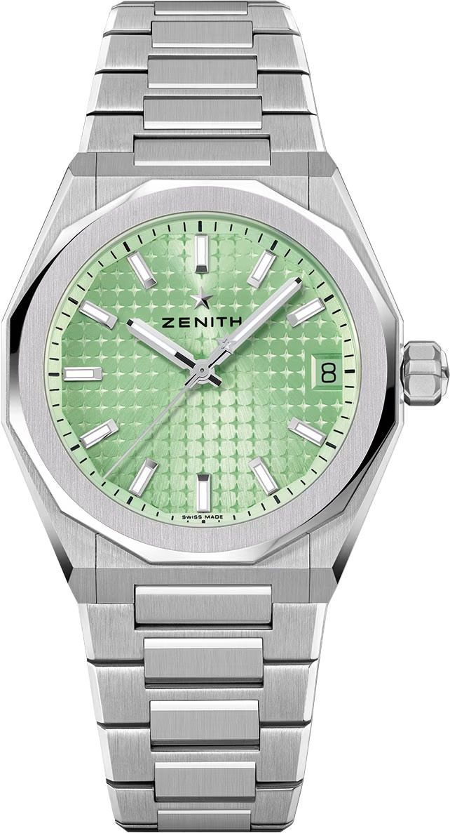 Zenith Defy Skyline Green Dial 36 mm Automatic Watch For Women - 1