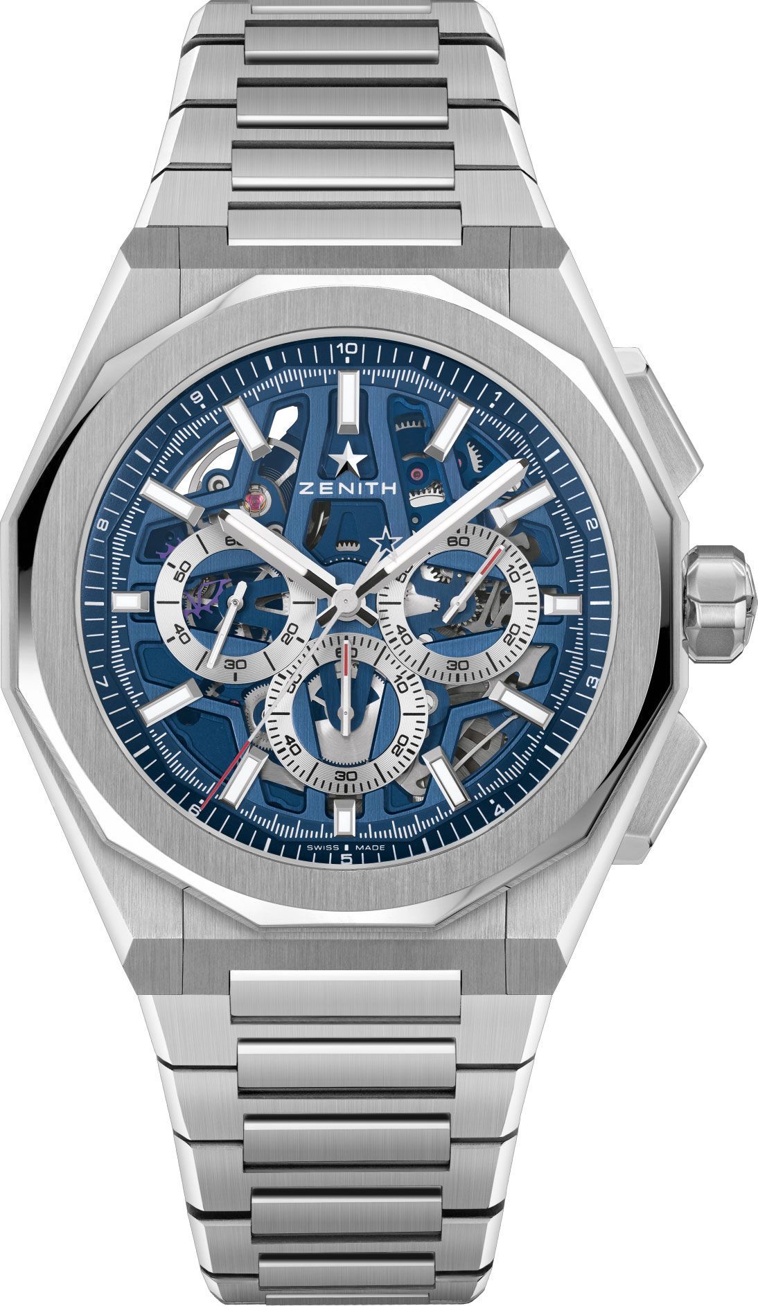 Zenith Defy Skyline Skeleton Dial 42 mm Automatic Watch For Men - 1