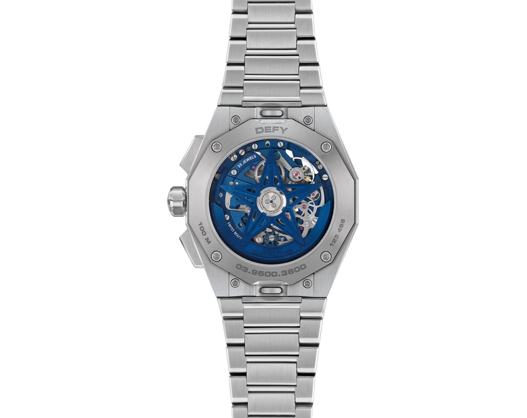Zenith Defy Skyline Skeleton Dial 42 mm Automatic Watch For Men - 3