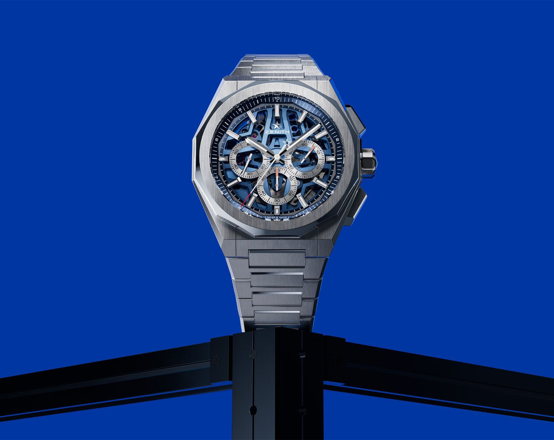 Zenith Defy Skyline Skeleton Dial 42 mm Automatic Watch For Men - 4