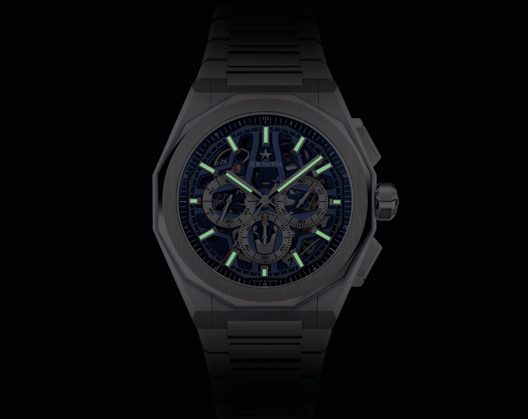 Zenith Defy Skyline Skeleton Dial 42 mm Automatic Watch For Men - 9