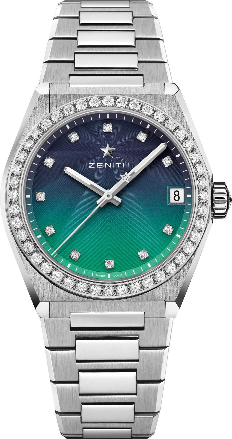 Zenith Defy Midnight Multicolor Dial 36 mm Automatic Watch For Women - 1