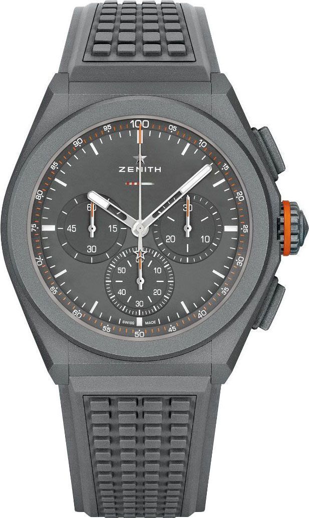 Zenith Defy 21 Grey Dial 44 mm Automatic Watch For Men - 1
