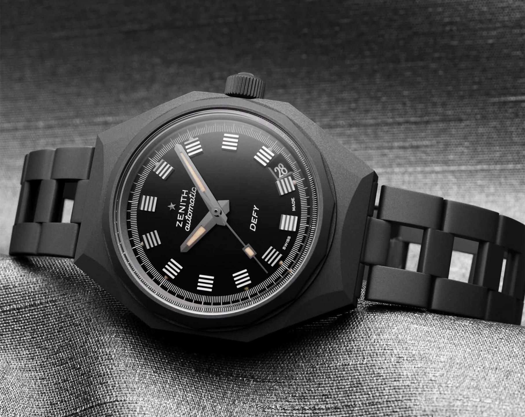 Zenith Defy Revival Black Dial 37 mm Automatic Watch For Unisex - 6